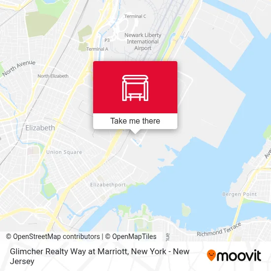 Glimcher Realty Way at Marriott map