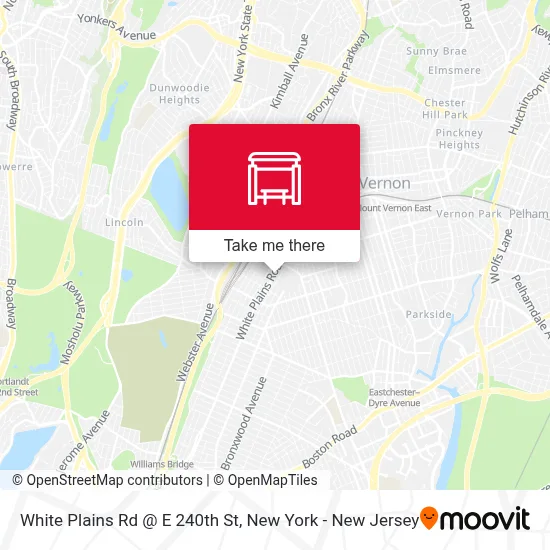 White Plains Rd @ E 240th St map