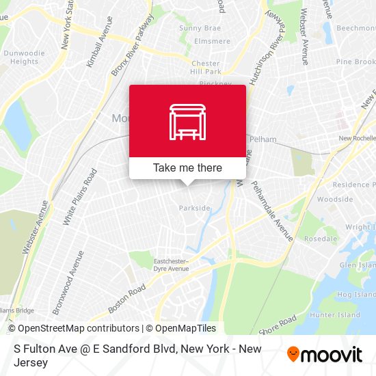 S Fulton Ave @ E Sandford Blvd map