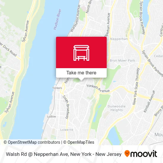 Mapa de Walsh Rd @ Nepperhan Ave