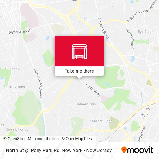 North St @ Polly Park Rd map