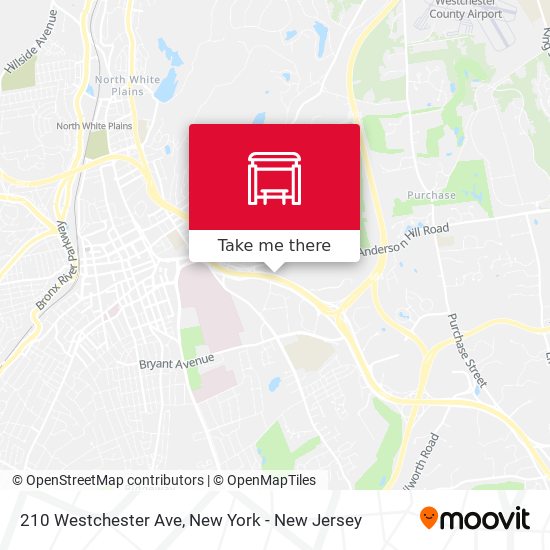 210 Westchester Ave map