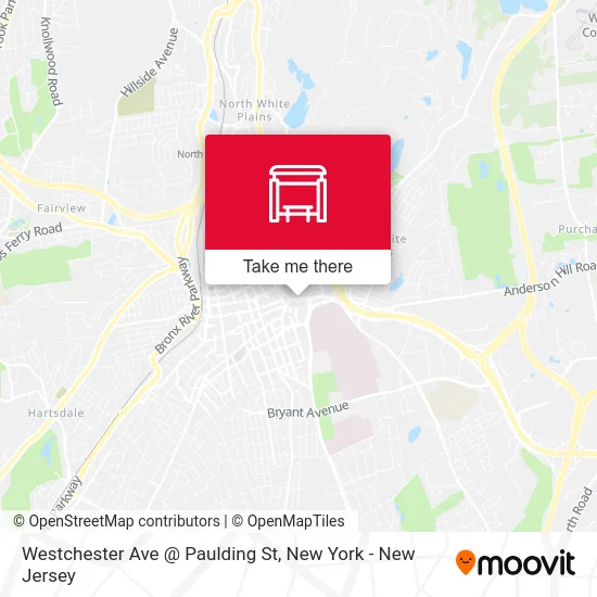 Westchester Ave @ Paulding St map