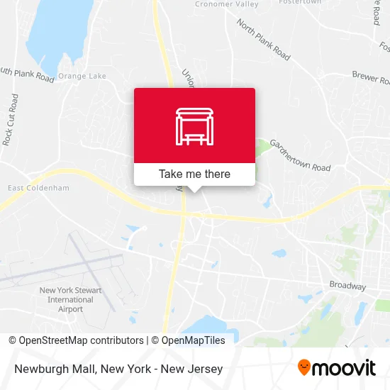 Newburgh Mall map