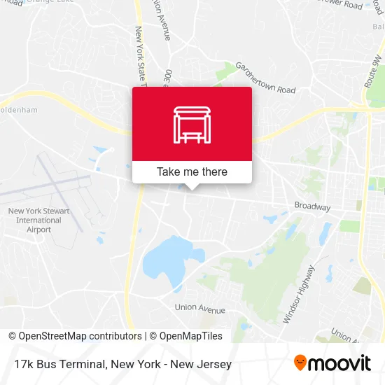 Mapa de 17k Bus Terminal
