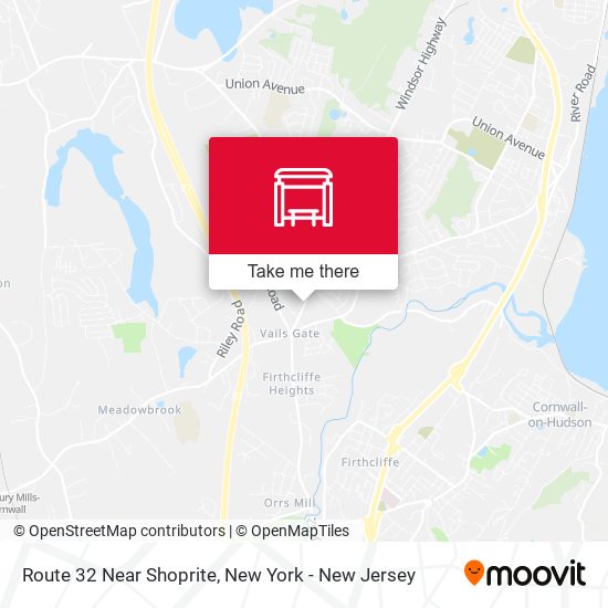 Mapa de Route 32 Near Shoprite