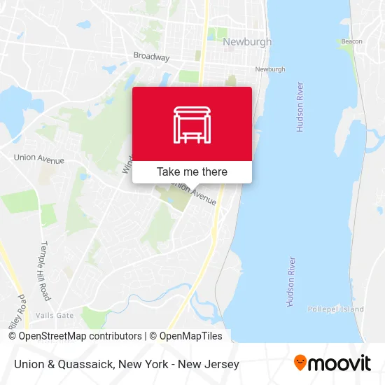 Union & Quassaick map