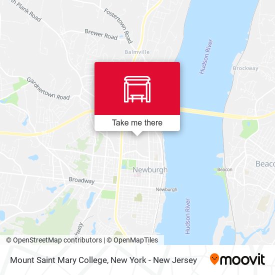 Mapa de Mount Saint Mary College