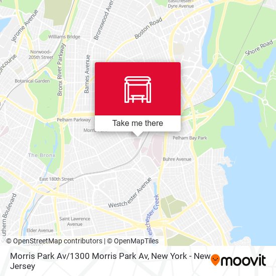 Morris Park Av / 1300 Morris Park Av map