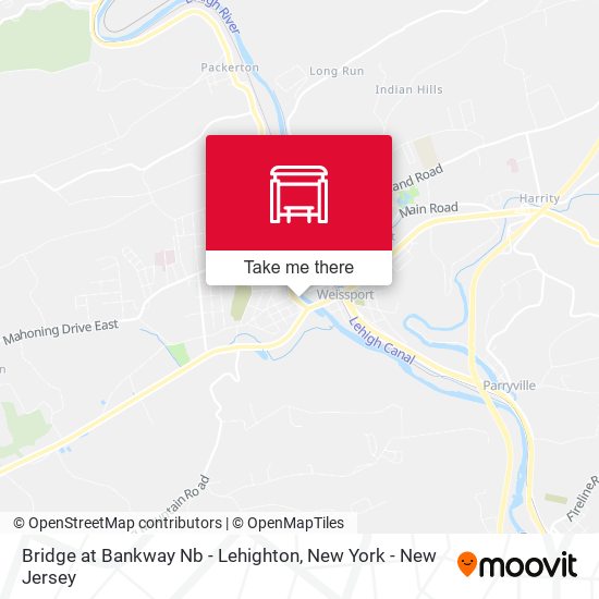 Mapa de Bridge at Bankway Nb - Lehighton