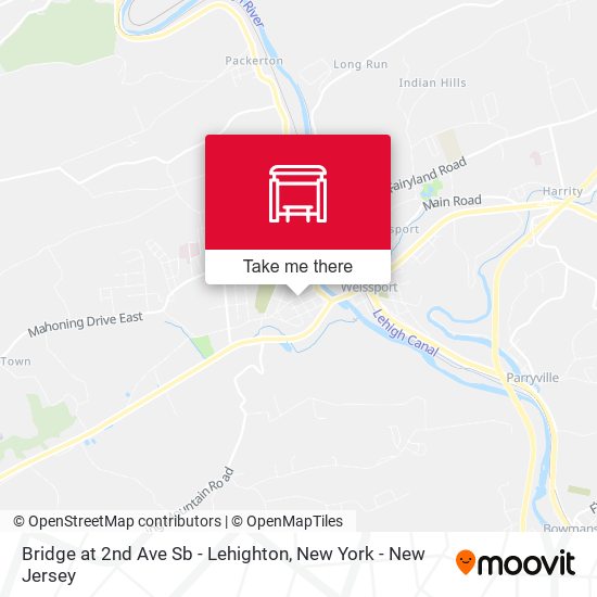 Mapa de Bridge at 2nd Ave Sb - Lehighton