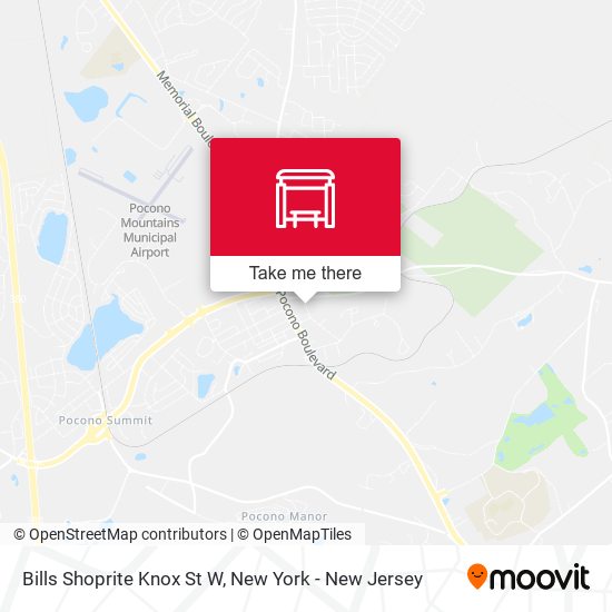 Mapa de Bills Shoprite Knox St W