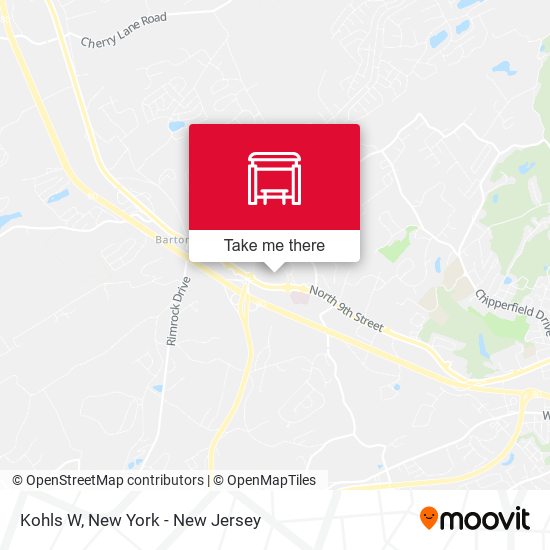 Kohls W map