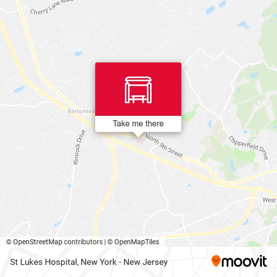 Mapa de St Lukes Hospital