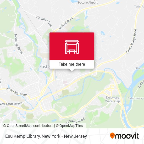 Mapa de Esu Kemp Library