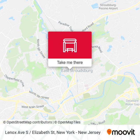 Mapa de Lenox Ave S / Elizabeth St