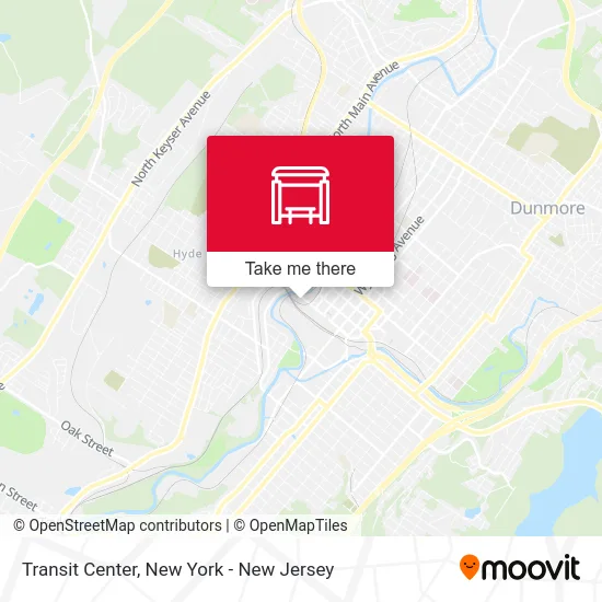 Transit Center map