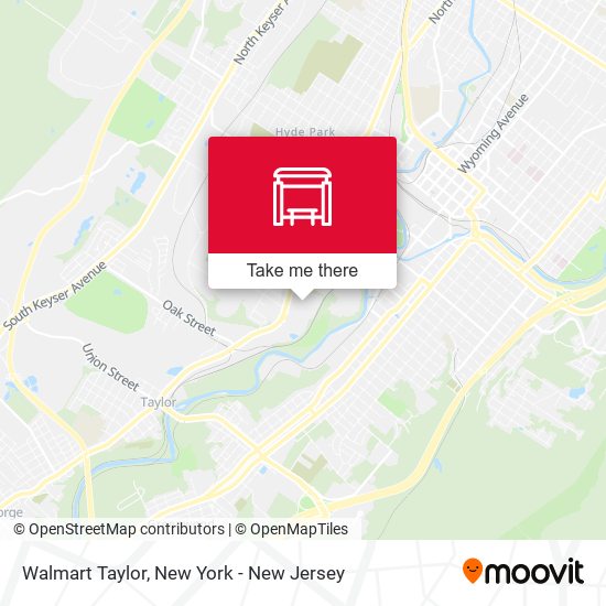 Walmart Taylor map