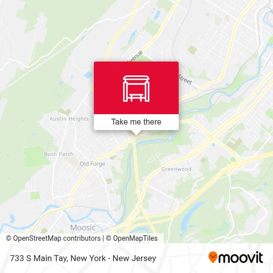 733 S Main Tay map