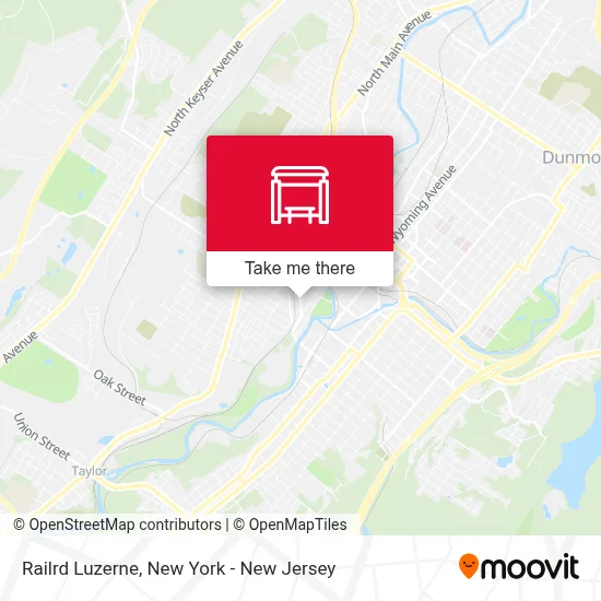 Railrd Luzerne map