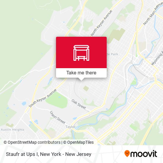 Mapa de Staufr at Ups I