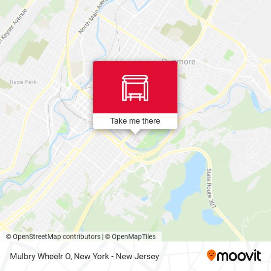 Mulbry Wheelr O map