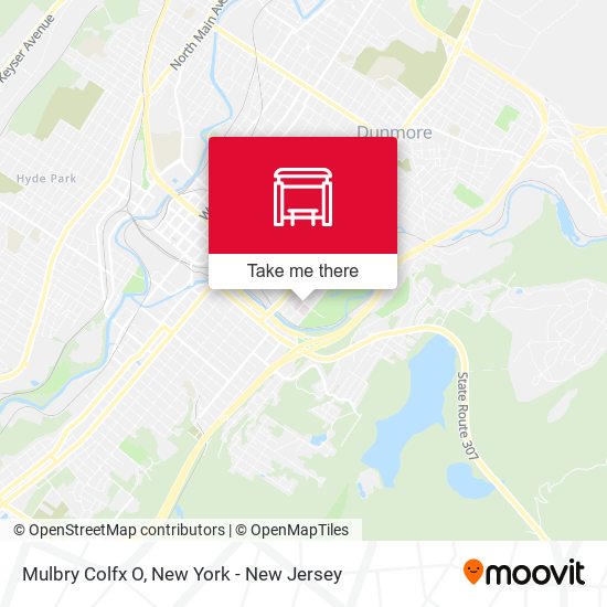 Mulbry Colfx O map