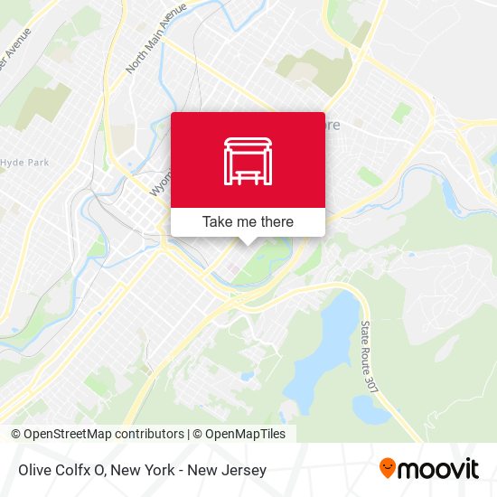 Mapa de Olive Colfx O