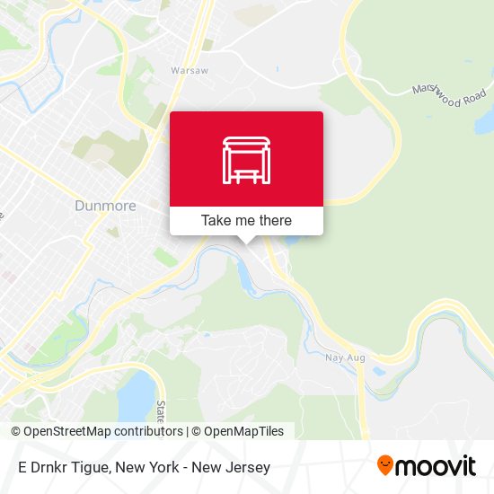 Mapa de E Drnkr Tigue