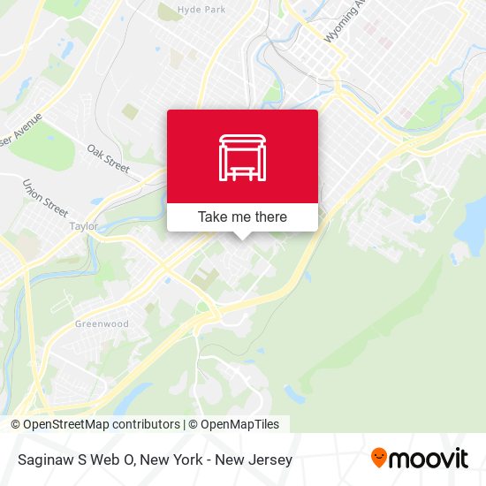 Mapa de Saginaw S Web O