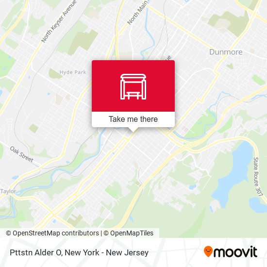 Mapa de Pttstn Alder O