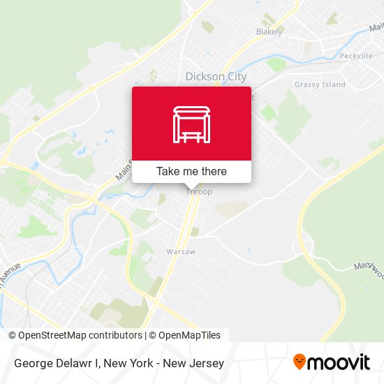Mapa de George Delawr I