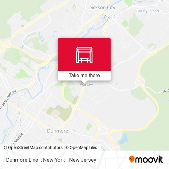 Dunmore Line I map