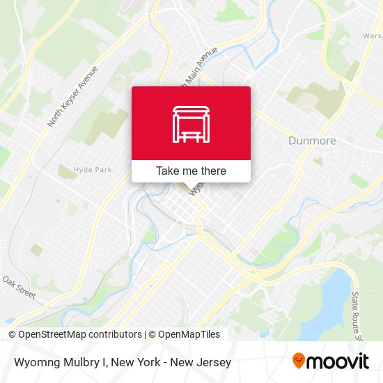 Mapa de Wyomng Mulbry I