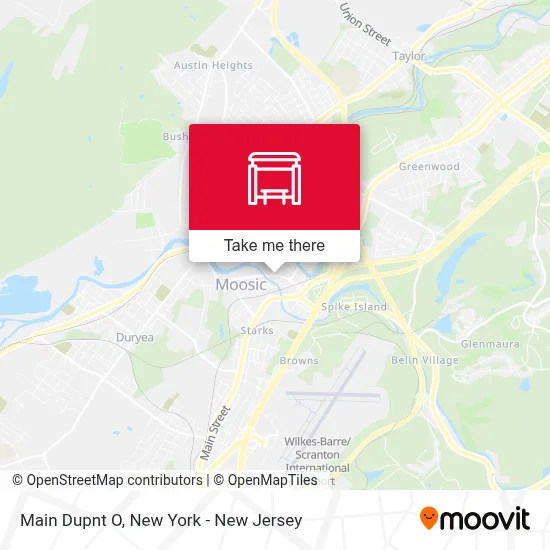 Main Dupnt O map