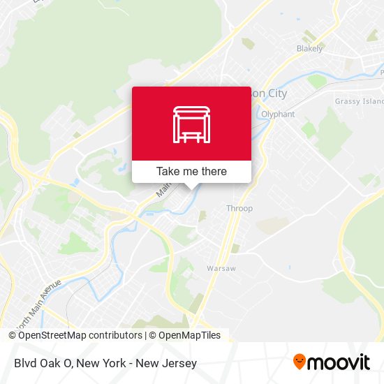 Mapa de Blvd Oak O