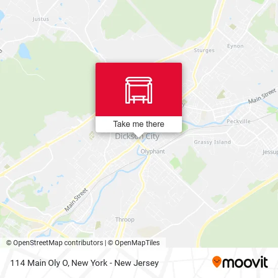 114 Main Oly O map