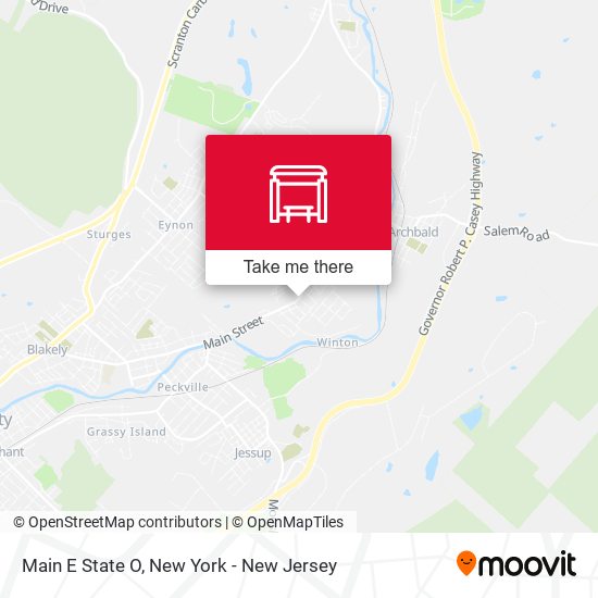 Mapa de Main E State O