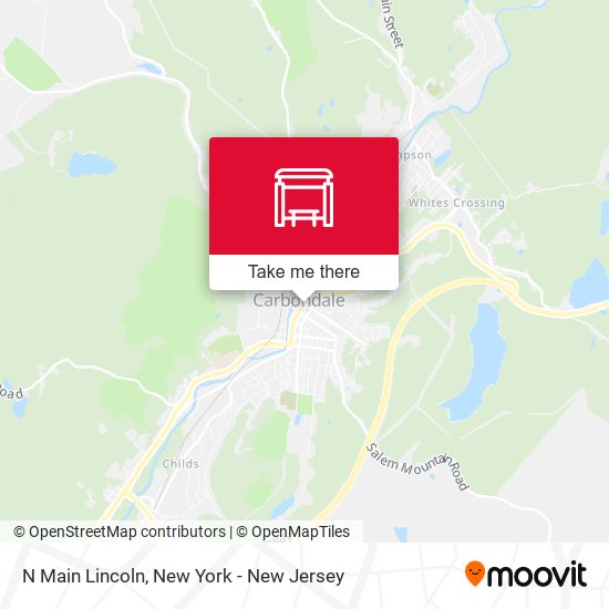 Mapa de N Main Lincoln