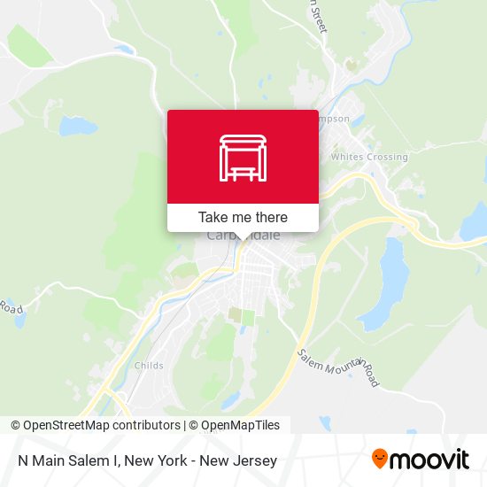 Mapa de N Main Salem I