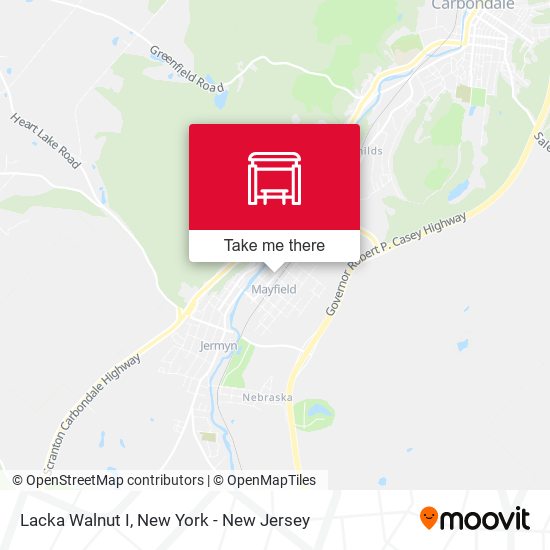 Mapa de Lacka Walnut I