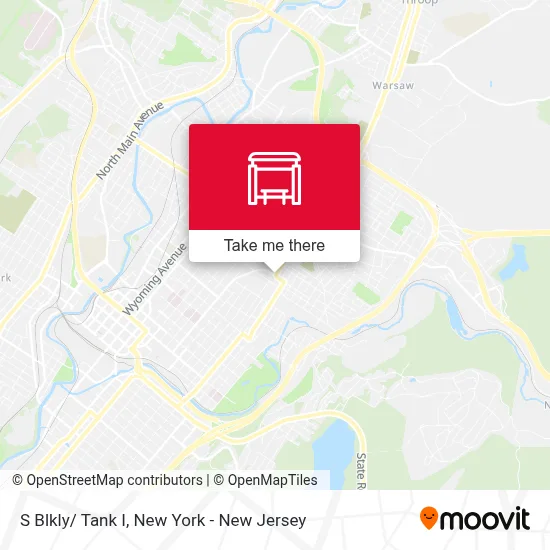 S Blkly/ Tank I map