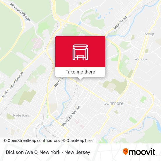 Dickson Ave O map