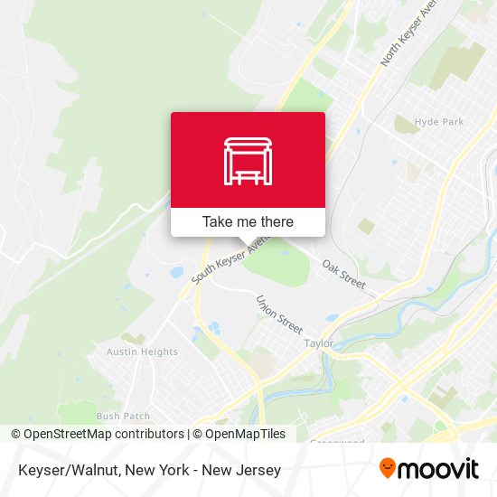 Mapa de Keyser/Walnut