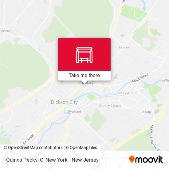 Mapa de Quinns Peckvi O