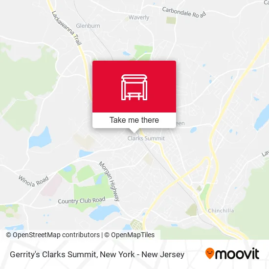 Gerrity's Clarks Summit map