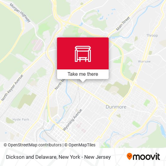 Mapa de Dickson and Delaware