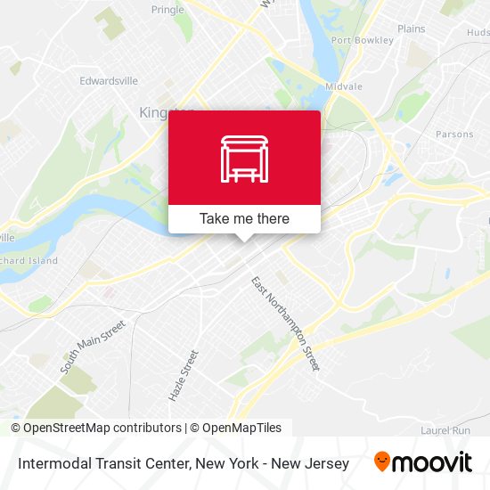 Intermodal Transit Center map