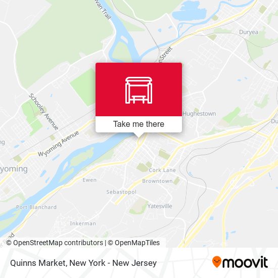 Quinns Market map