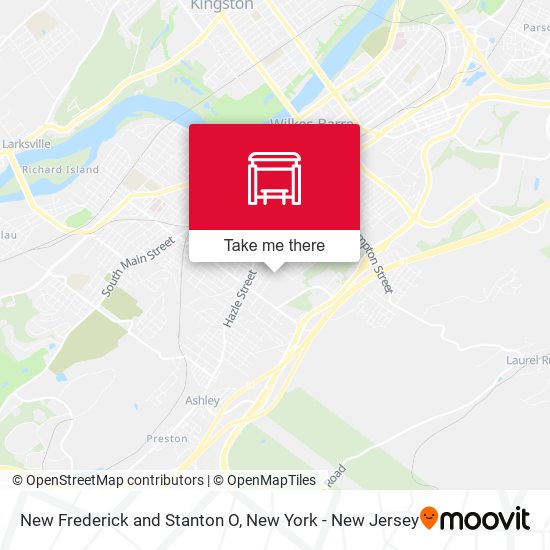 Mapa de New Frederick and Stanton O